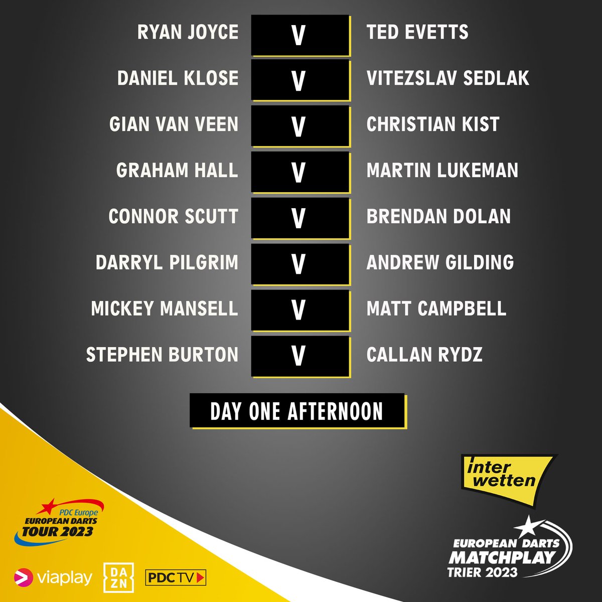 PDC Darts tweet media