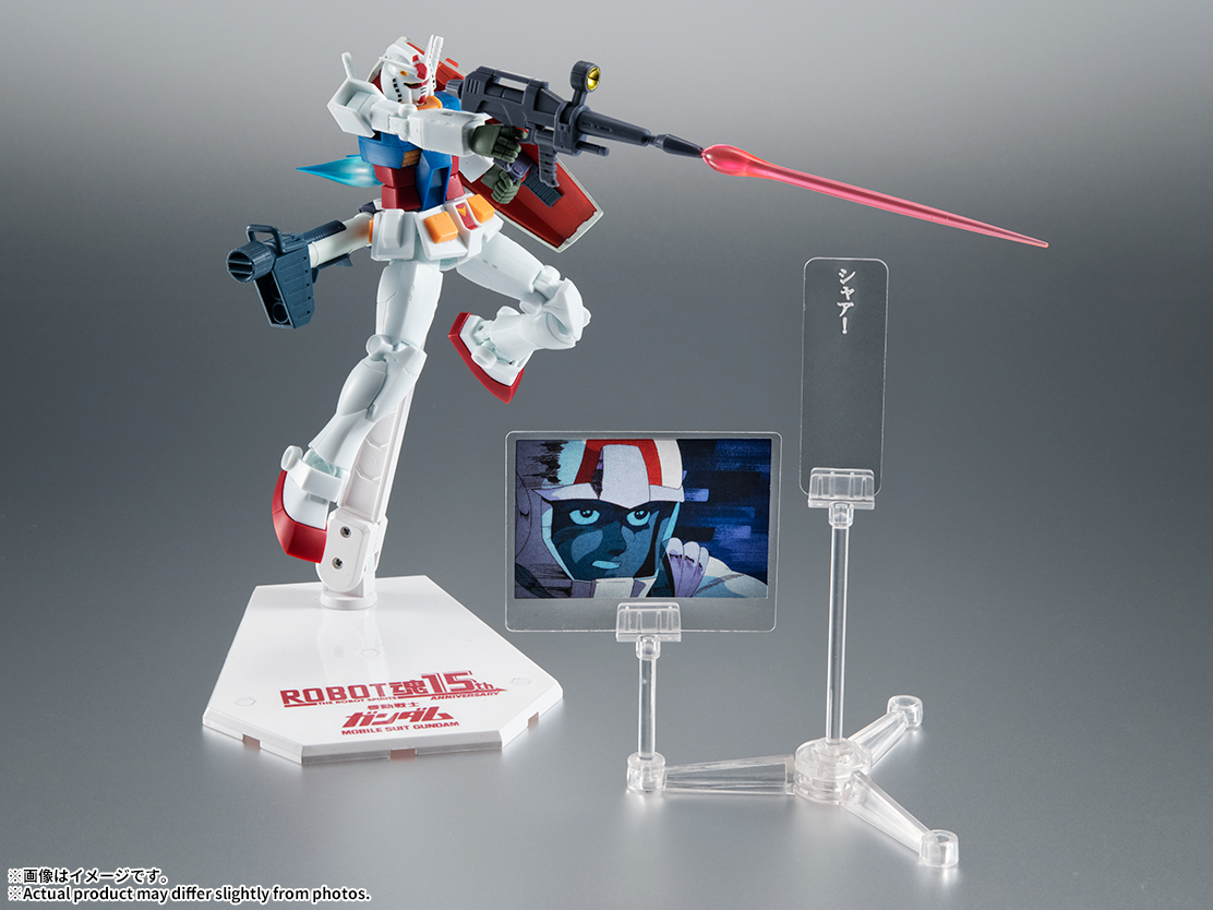 ガンダムの歴史をたどる3世代ラインナップが「#ROBOT魂15th