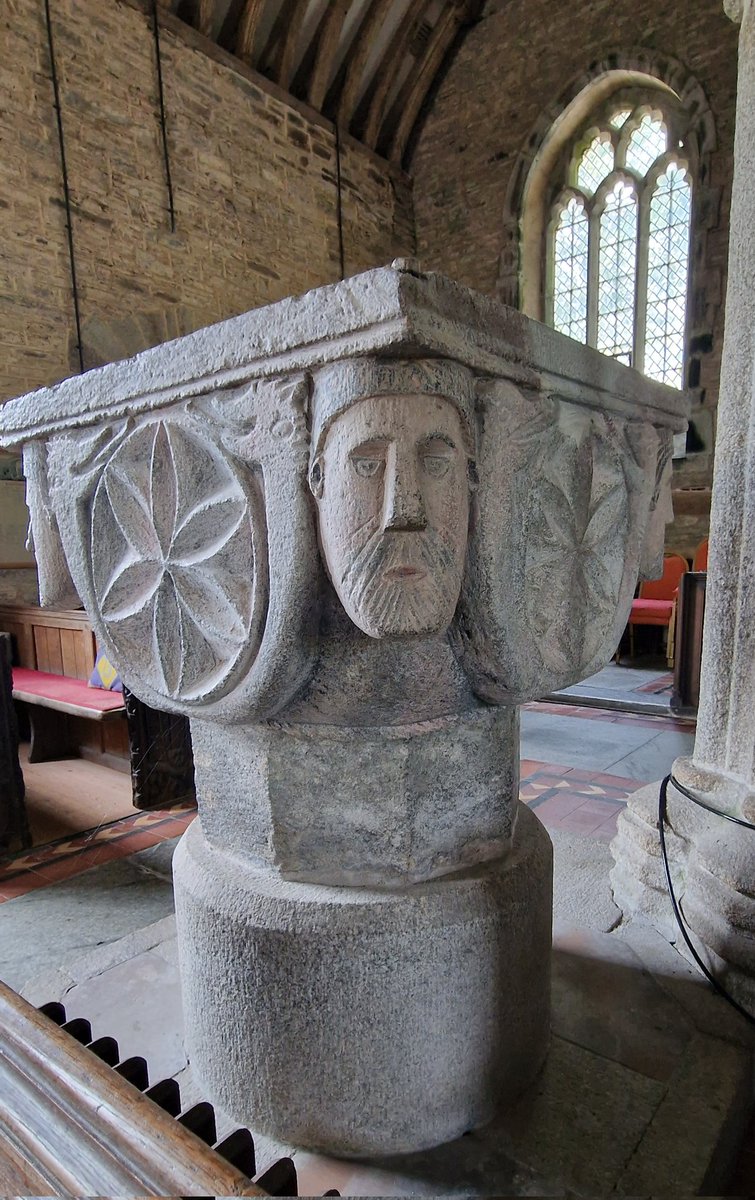 #FontsOnFriday St. Nonna's church, Altarnun, Cornwall. A treasure of the SW.
