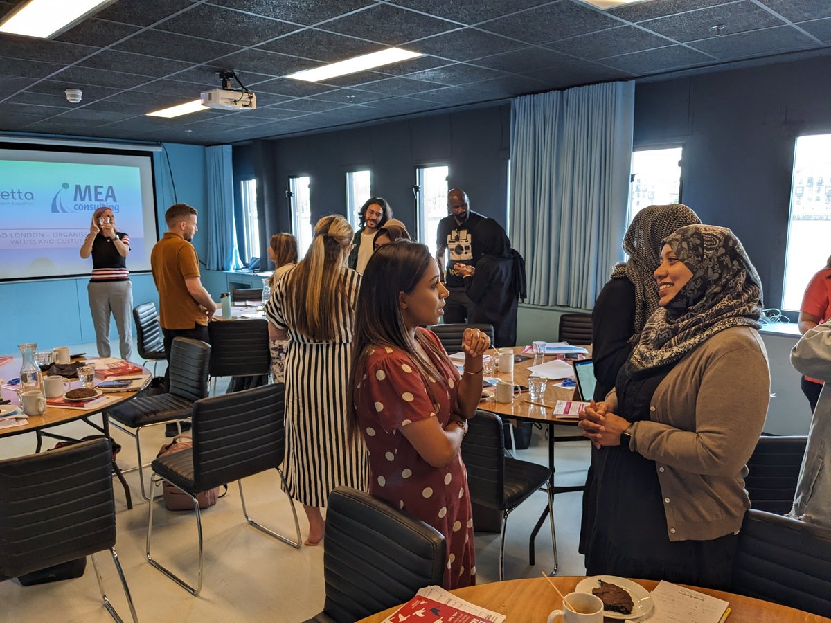 Team leader #apprentices are working with @meabiz this morning to develop their understanding of self, what they value most in life and how they want to lead. #LeadLondon