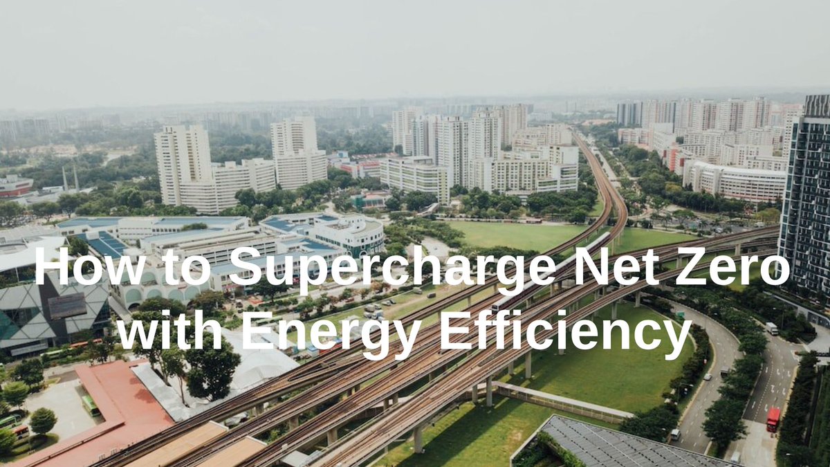 Discover how it is becoming increasingly clear that energy efficiency is the next area for investment after the renewables revolution and its importance in our sustainability journey

Read our latest article: lnkd.in/dTix_RnY

#EnergyEfficiency #Sustainability #NetZero