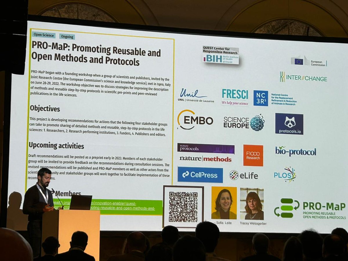Just now: #PROMaP project presented at the <a href="/MPSWorldSummit/">MPS World Summit</a> !

Thank you <a href="/DavidPamies_/">DavidPamies_</a> for being our ambassador on Promoting Reusable and Open Methods and #Protocols in #LifeSci❣️

osf.io/x85gh/