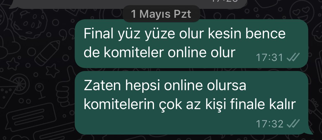 Geleceği görüyorum diyorum inanırsınız artık