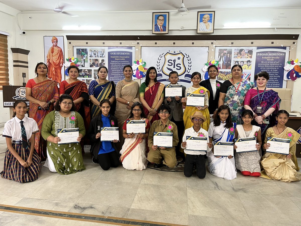 Sage International School on Twitter "Declamation contest provides