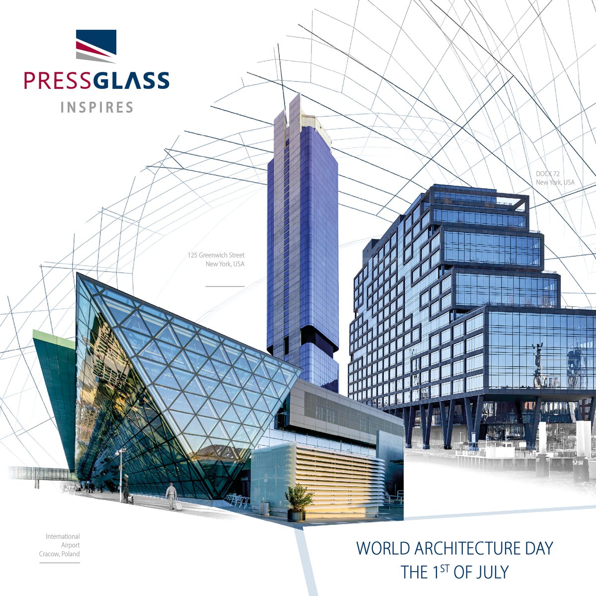 We wish you endless inspiration in exploring the potential of glass as an architectural material. Let your creativity always discover new ways of using glass in the design of buildings and spaces, creating surprising visual and functional effects.
#worldacrhitectureday
