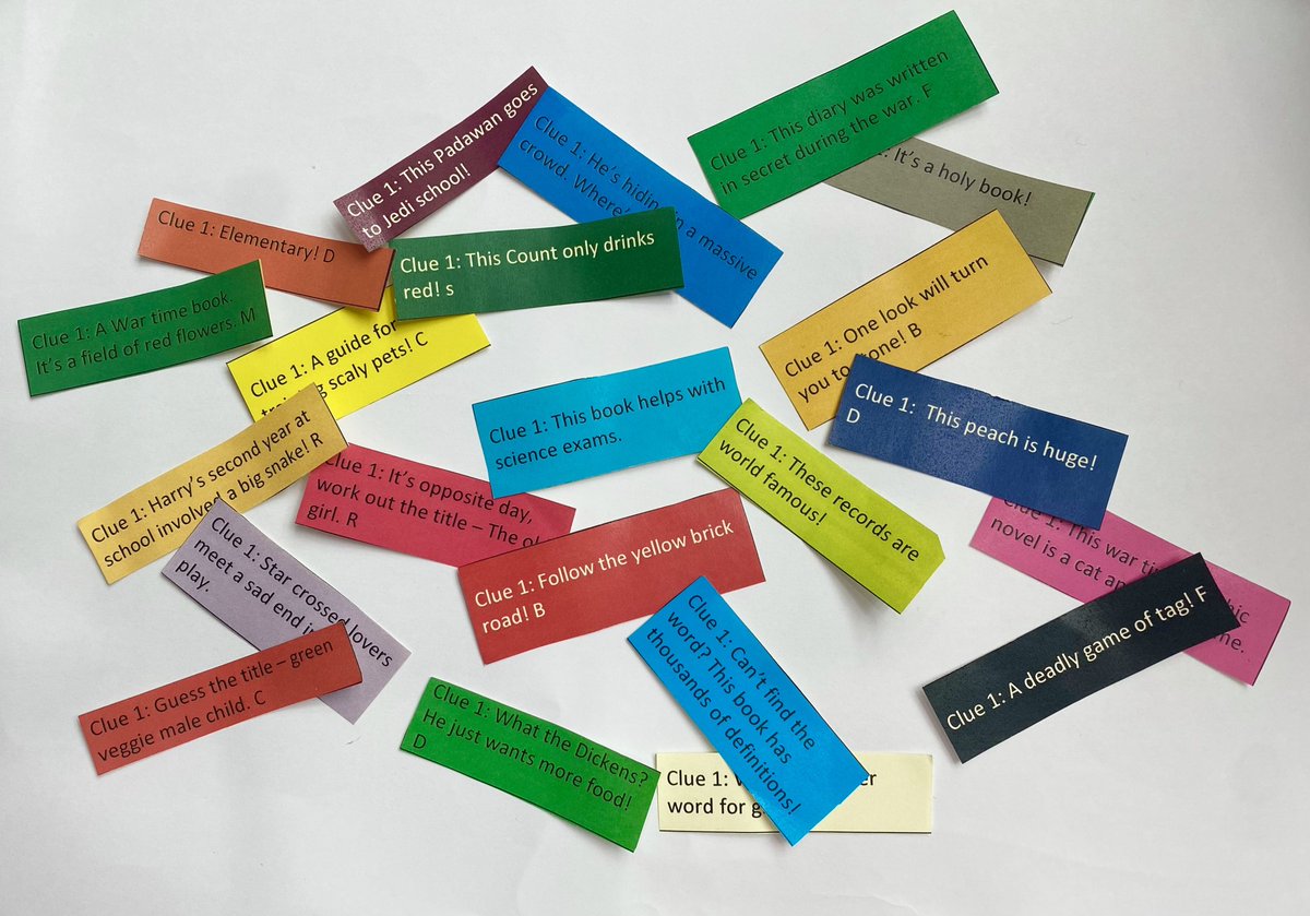 Getting the library ready for the scavenger hunt! Can anyone guess the books my pupil library assistants are going to be looking for? #readingforpleasure #library #scavengerhunt <a href="/NDEvertonValley/">Notre Dame Catholic Academy</a>