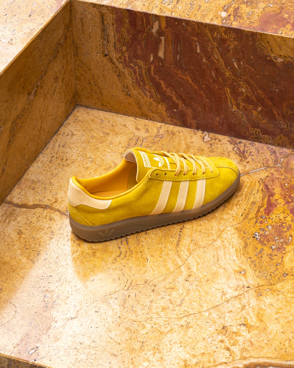 A beloved member of the Island series, the adidas Bermuda gets a re-introduction to our rotations, this time in an eye-catching yellow make-up. Launching in-store and online on Saturday 1st July (Online from 08:00AM BST).

#Footpatrol #TEAMFP #adidas #adidasOriginals #adidasShoes