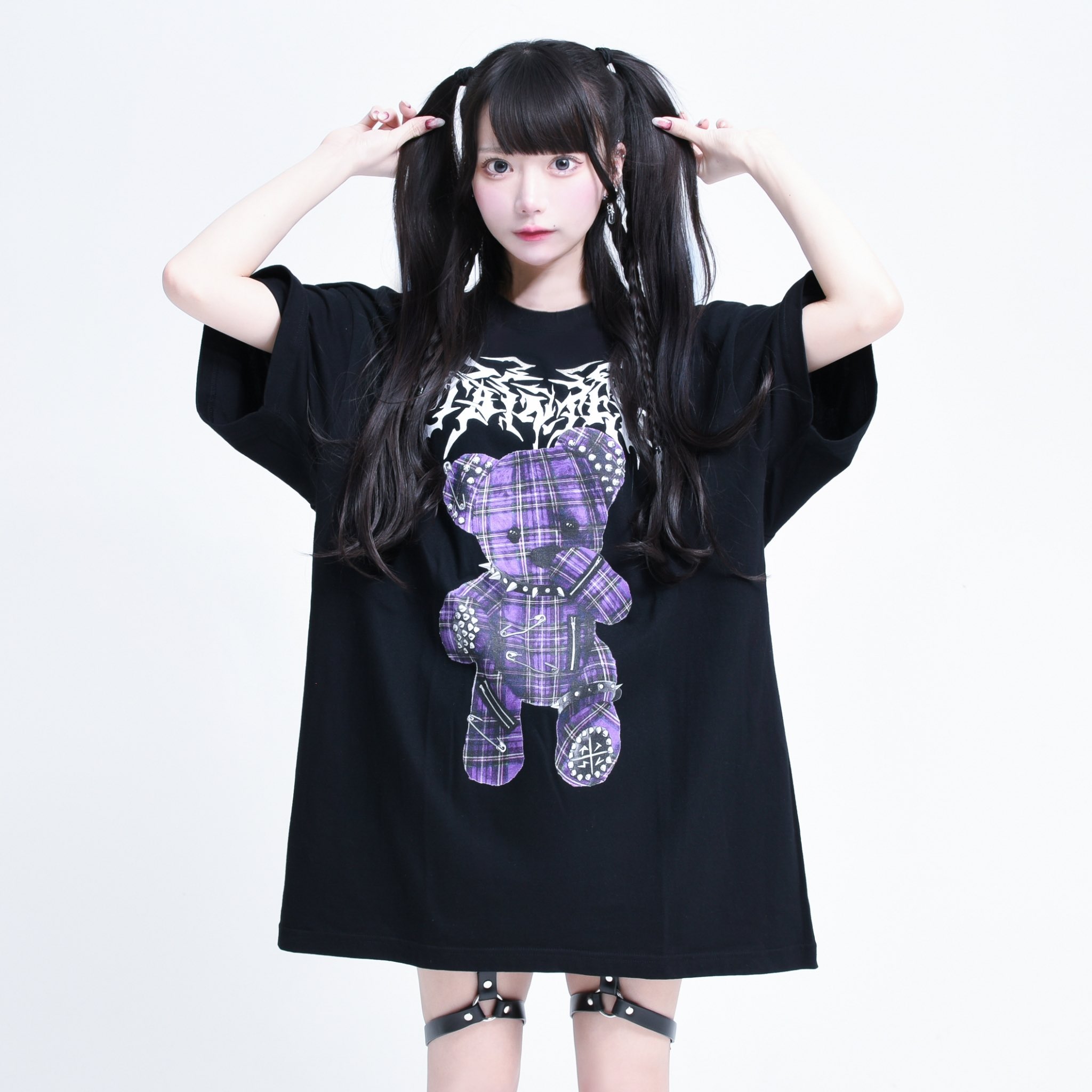 REVENGE PUNKS' bear BIG Tee