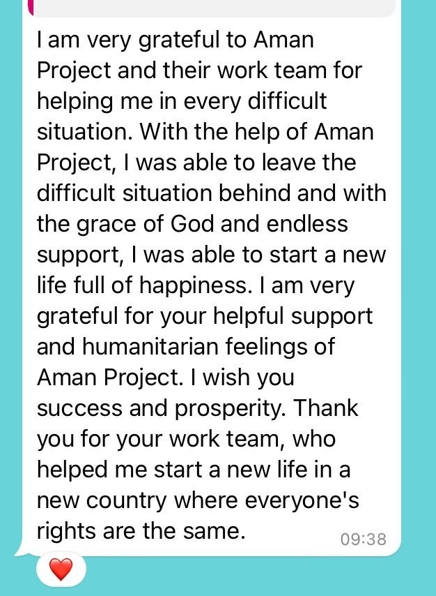 The Aman Project مشروع أمان tweet media