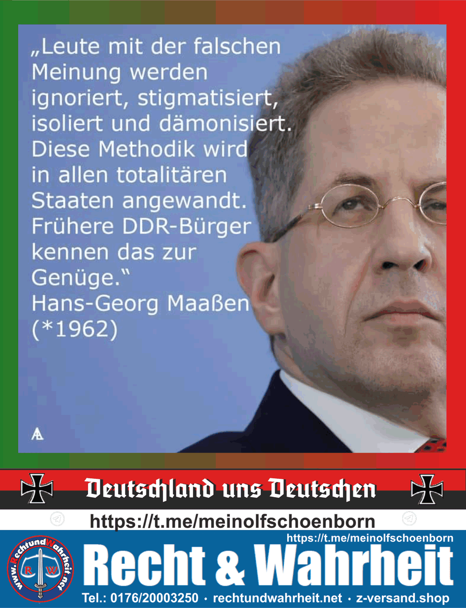 m_schonborn's tweet photo. #Leute,#Methodik, #ignorieren, #stigmatisieren, #dämonisieren, #verläumden, #Verfassungsschutz, #Maaßen, #BRD, #Deutschland, #Recht, #Wahrheit https://t.co/8ksd8p9WEr
