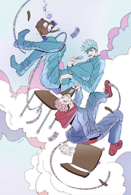 #上半期の4枚を選んでみる
選んでみた🤗
あんまり描いてないなぁ😂
でも毎回発見もあるし勉強になるし描いてて楽しい!五悠大好きだ🥰 