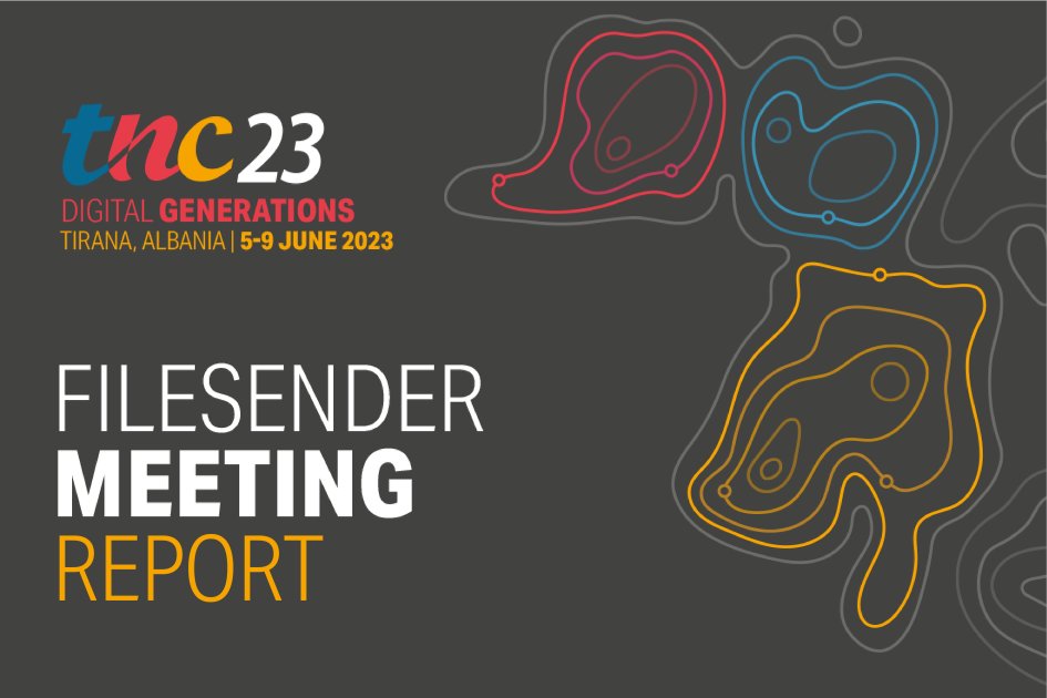 19 representatives of 14 organizations (including 13 #NRENs) from 14 countries participated in the annual #FileSender meeting at #TNC23 in Tirana on June 8. Details bit.ly/3XvleYQ
@GEANTnews @AARNet #ACOnet @CSCfi @ReteGARR @HEAnet @SWITCH_ch @sikt_no @SURF__EN @Rede_RNP