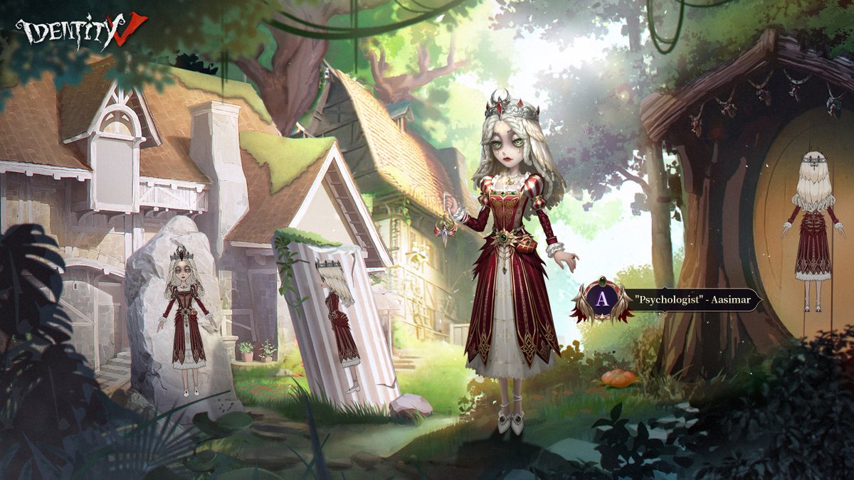 Dear Visitors,
Get ready for the new anticipated Anniversary Essence （Season 27 Essence2)!
Patient A costume - Deva, 'Psychologist' A costume - Aasimar and Photographer S costume -Necromancer 
Stay tuned, all of them will be available from July 13. 🪅
#IdentityV #DVAnniversary