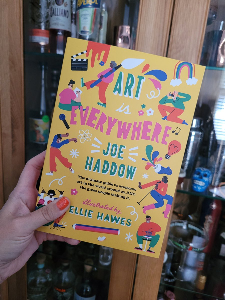 bookiemcp's tweet photo. It's here @schmotime! Hooray! #ArtIsEverywhere and also in my house! https://t.co/z2Ra7XFmW4