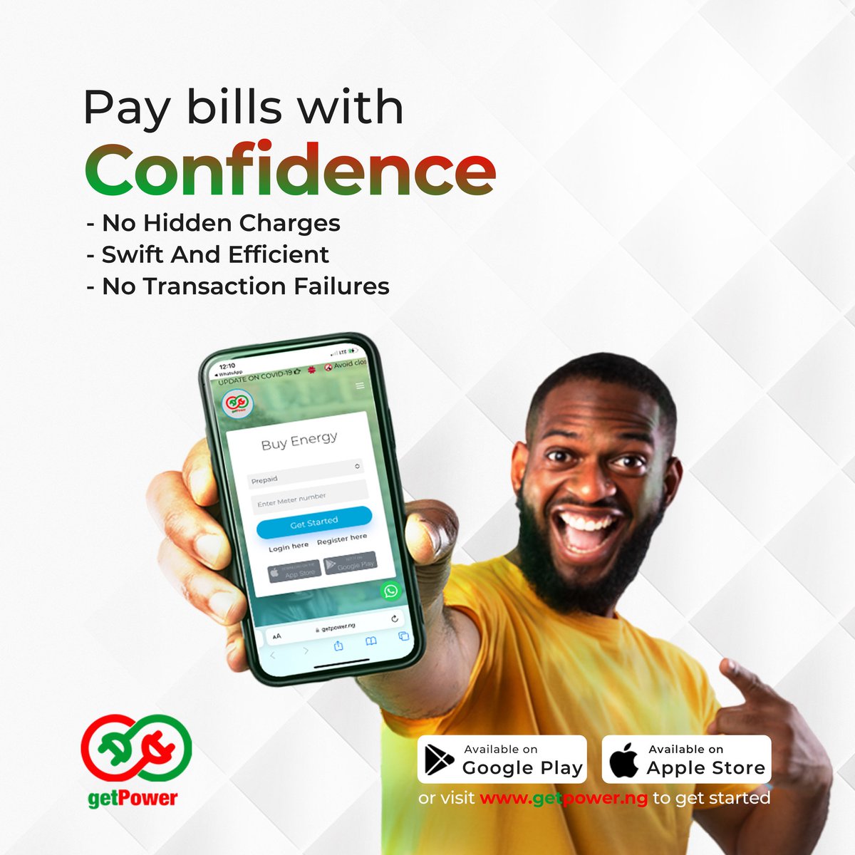 getpowerng's tweet photo. @AltSchoolAfrica The smart way of living is recharging your light meter through @getpowerng 
Top up your light meter today via https://t.co/lC9xXhVNtC https://t.co/P1eR0NZD9X