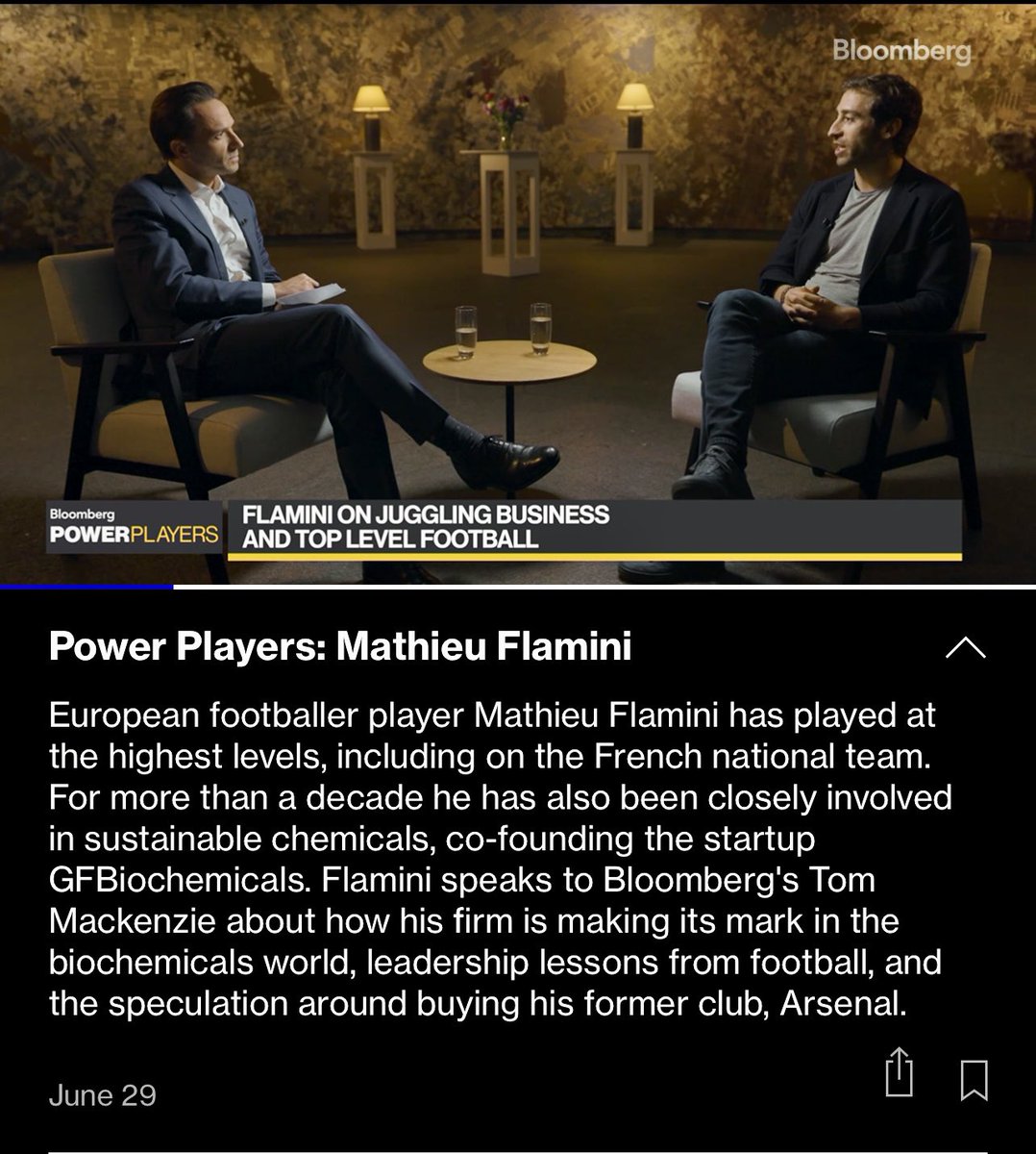 Thanks <a href="/TomMackenzieTV/">Tom Mackenzie</a> <a href="/business/">Bloomberg</a> for allowing me to share an urgent story about the impending #foreverchemicals crisis. We rapidly need innovation, regulation and a shift in consumer habits to create a better future for ourselves and the planet 🌎 

bloomberg.com/news/videos/20…]