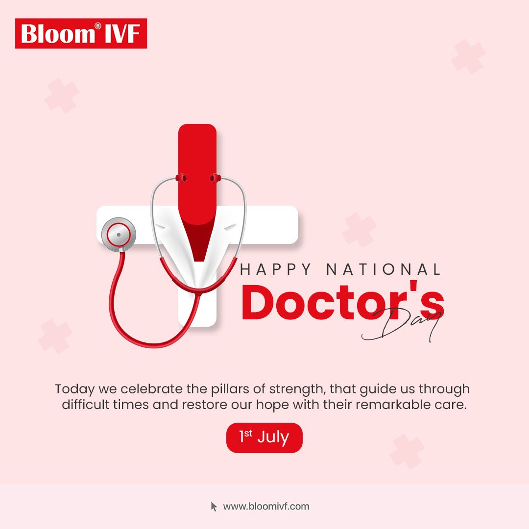 On this special occasion of National Doctor's Day, we pay tribute to the tireless efforts, immense knowledge, and selfless service of our medical professionals. 

#nationaldoctorday #healthcareheroes #gratitude #medicalprofession #caringforlives #doctorsday #healthcare #bloomivf