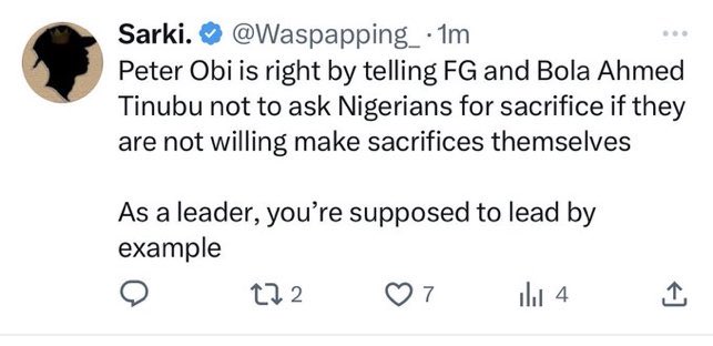 Wow! Peter Obi is right at least once.