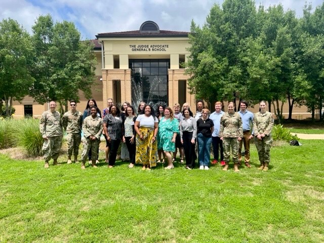 Each year the Air Force JAG Corps hosts Career Services Officers from various law schools at our CSO Course at Maxwell AFB. This year’s course included a visit to the OTS campus, a deployment panel, and multiple opportunities for the CSOs to learn about Air Force JAGs.