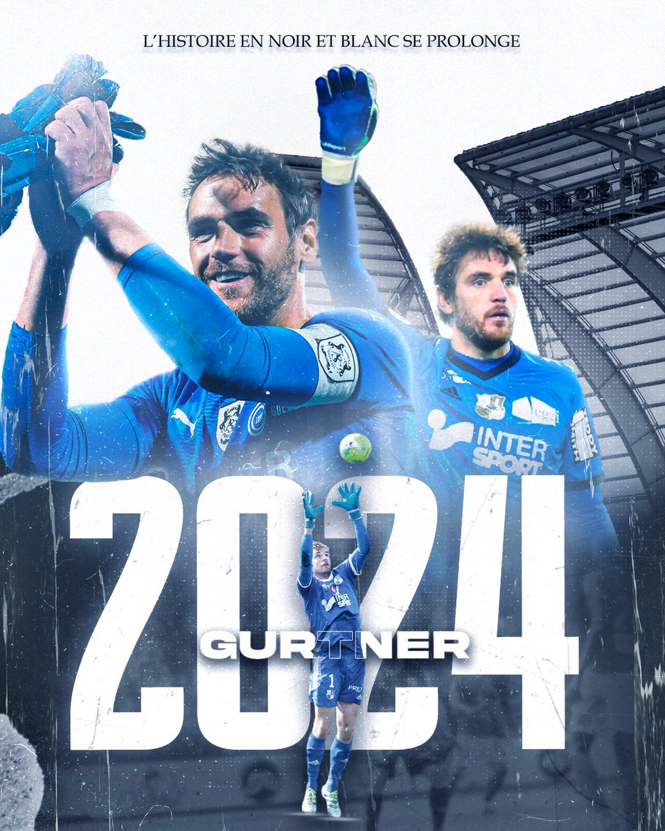 𝗟'𝗔𝗩𝗘𝗡𝗧𝗨𝗥𝗘 𝗘𝗡 𝗡𝗢𝗜𝗥 𝗘𝗧 𝗕𝗟𝗔𝗡𝗖 𝗦𝗘 𝗣𝗥𝗢𝗟𝗢𝗡𝗚𝗘 ❤️

Gardien et capitaine emblématique de l'Amiens SC, Régis Gurtner était, reste et restera amiénois 🔥

#GURTNER2024
#FIERSDETREAMIENOIS⚪️⚫️