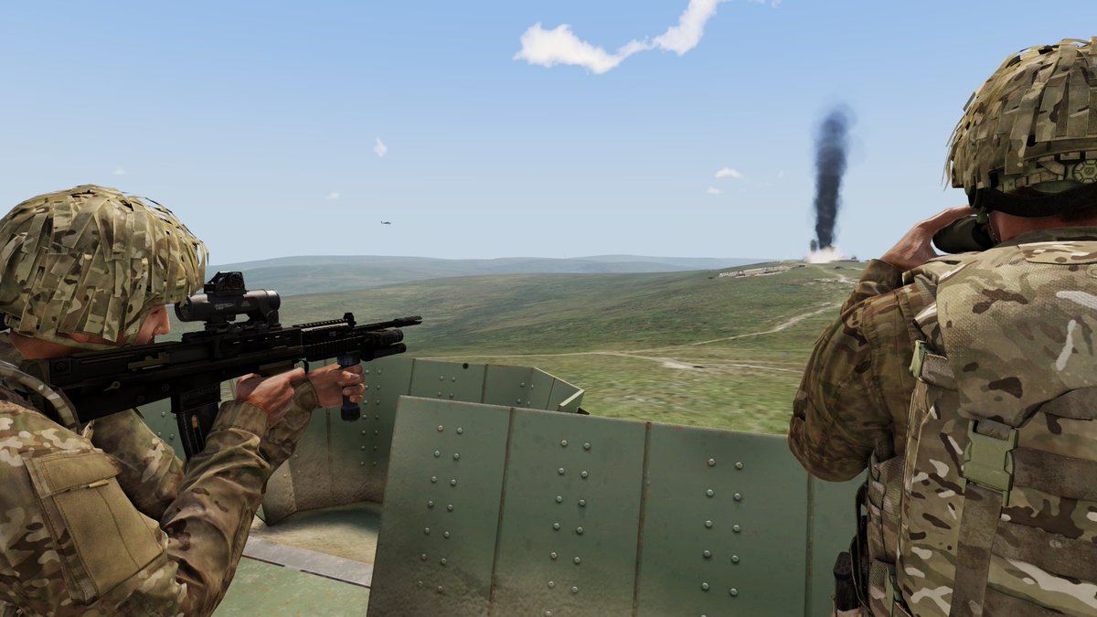 Last Night 2 members of the #RMMU completed their combat communicators course and are now officially qualified!

<a href="/ArmaPlatform/">Arma Platform</a> #Arma3 #Milsim #Hoofing #RadioComms #Qualified