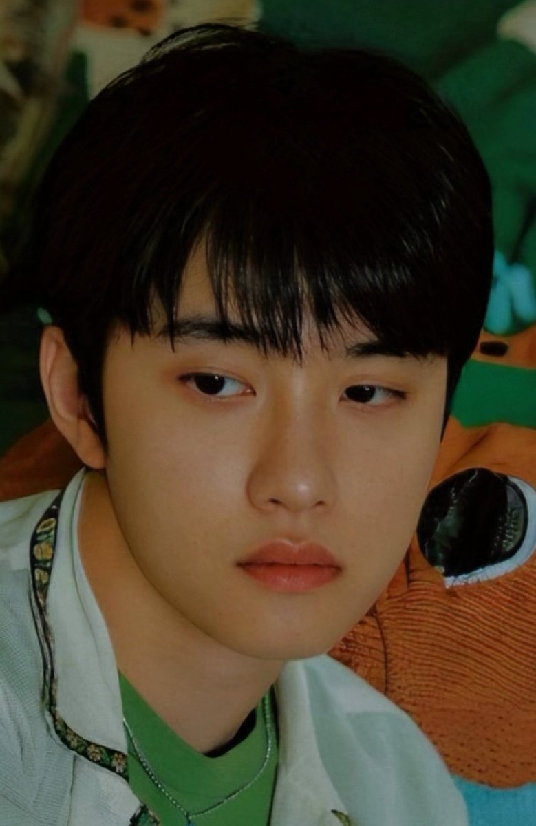 In awe of Kyungsoo's marvel face