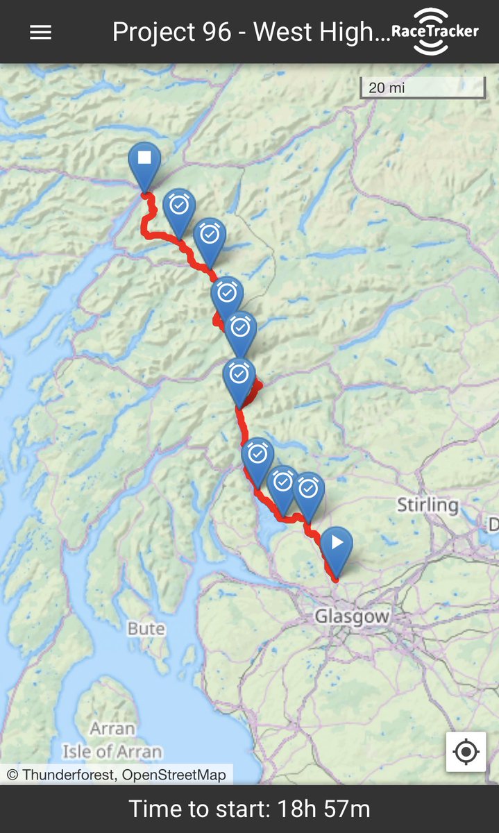 Follow Michael Seaman &amp; Douglas Emslie as they travel up to Scotland to run the #WestHighlandWay!

Starting on Saturday &amp; you can follow them using this live link map.racetracker.no/?race=project9…

Thanks to all of you awesome people that have donated!

#gbracetracker #racetracking