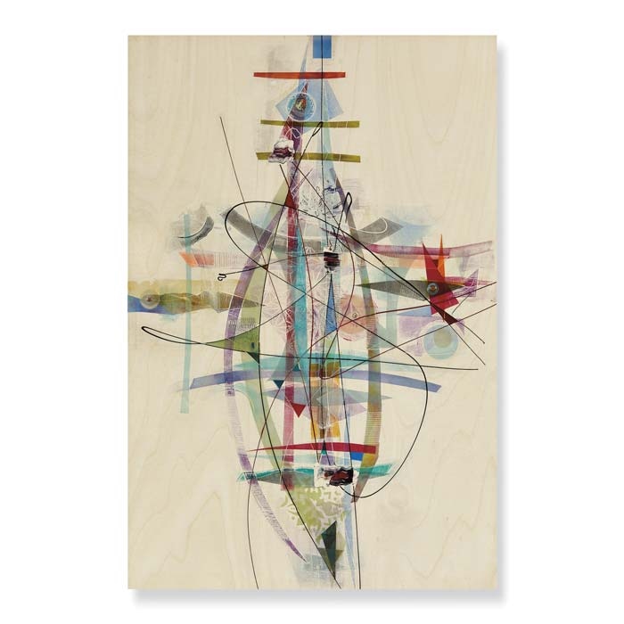 StudioELArt's tweet photo. Robin Branham's abstract pieces are alive with curves and dashing lines between swaths of color. 

Explore substrate options  like acrylic with standoffs, wood, and aluminum on https://t.co/biu4gIz9v5. https://t.co/NXELtTNQPk