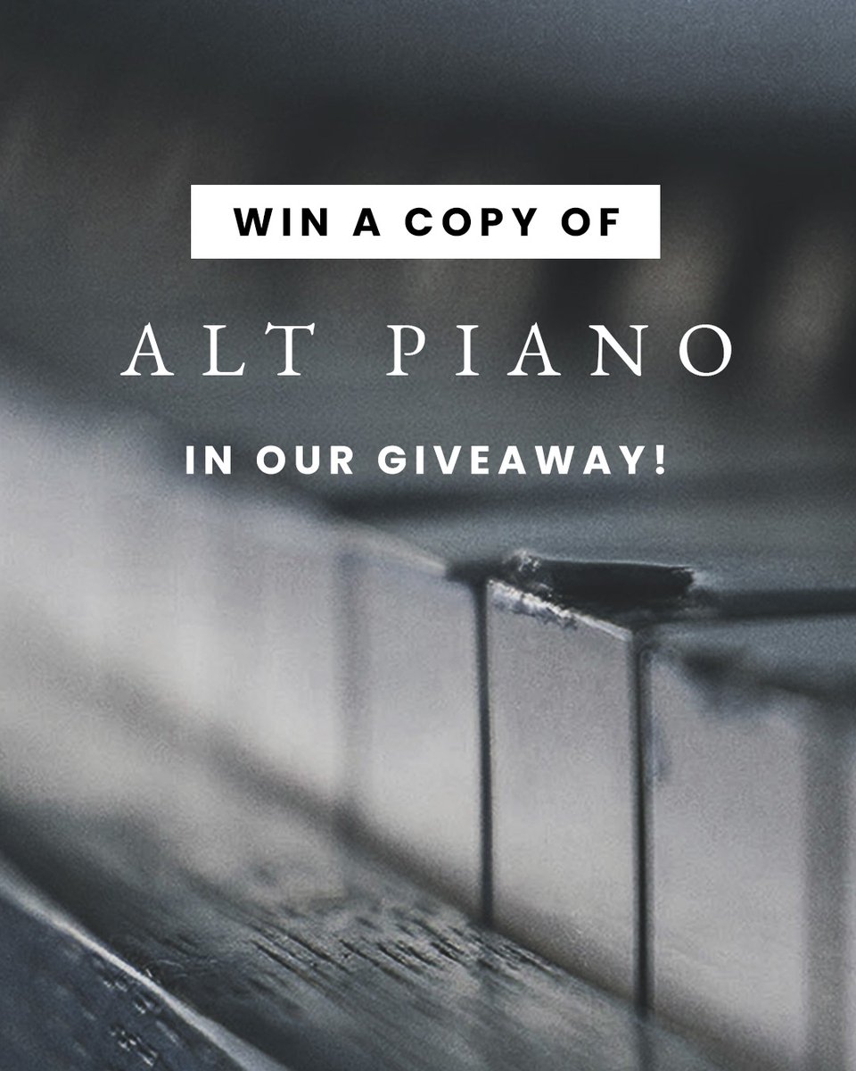 westwoodinst's tweet photo. 🎹 WIN a copy of ALT PIANO exclusively on Instagram!
If you want to be in with a chance to get your hands on our latest piano library, we have a copy to give away!
Follow the link to be in with a chance!
https://t.co/Rc5cLGlbqr
#competition #win #altpiano #westwoodinstruments https://t.co/IZBwkDV6q1