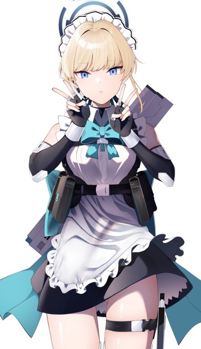 ピースピース
#ブルアカ 