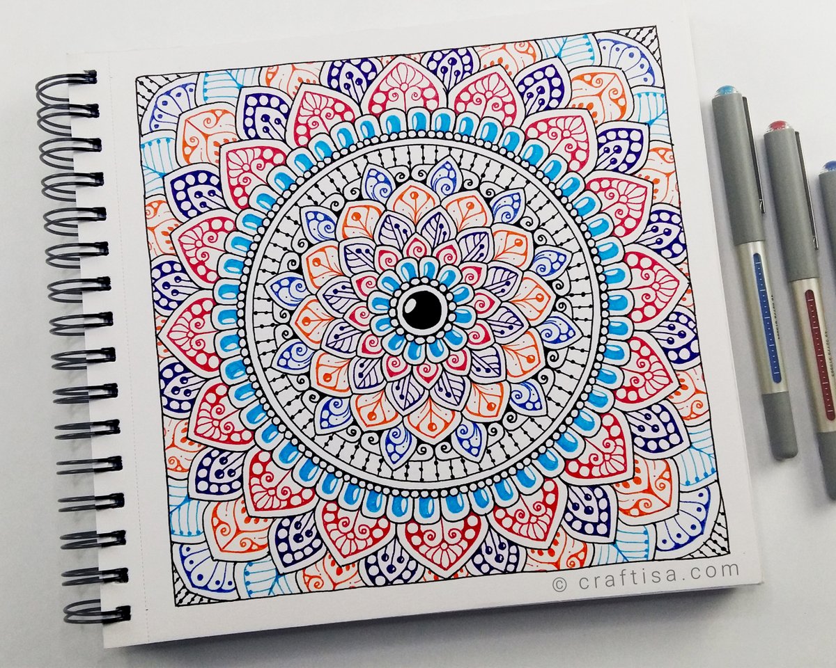 craftisa_dotcom's tweet photo. Colorful full page Mandala
Click here to watch: https://t.co/n8yGF2F0v9
Please visit https://t.co/dRForb6yKN for all the links ❣️
.
©️ https://t.co/WYUS7Ddm4q
.
#craftisaart #mandala #mandalawithcolors #fullpagemandala #mandalapracticesheet #mandalapatternsheet #mandalapattern https://t.co/PUcHrn1oij
