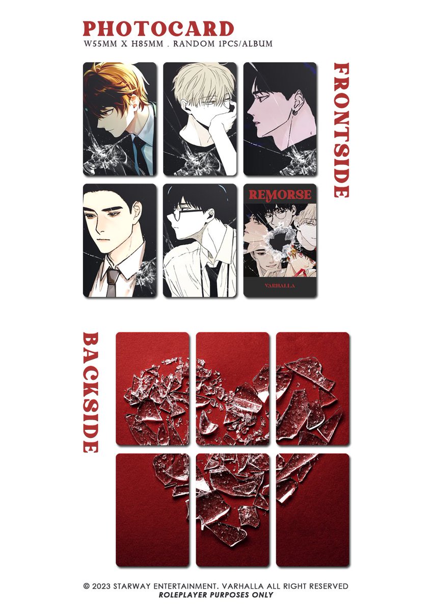 STARWAY_Ent's tweet image. ㅤ

𝑽𝑨𝑹𝑯𝑨𝑳𝑳𝑨 𝑩𝑨𝑵𝑫
2nd EP: "REMORSE" 
• OFFICIAL MERCHANDISE SET
(layout only) 
ㅤ
👉🏻 [ Check second tweet for more info ]
ㅤ
ㅤ