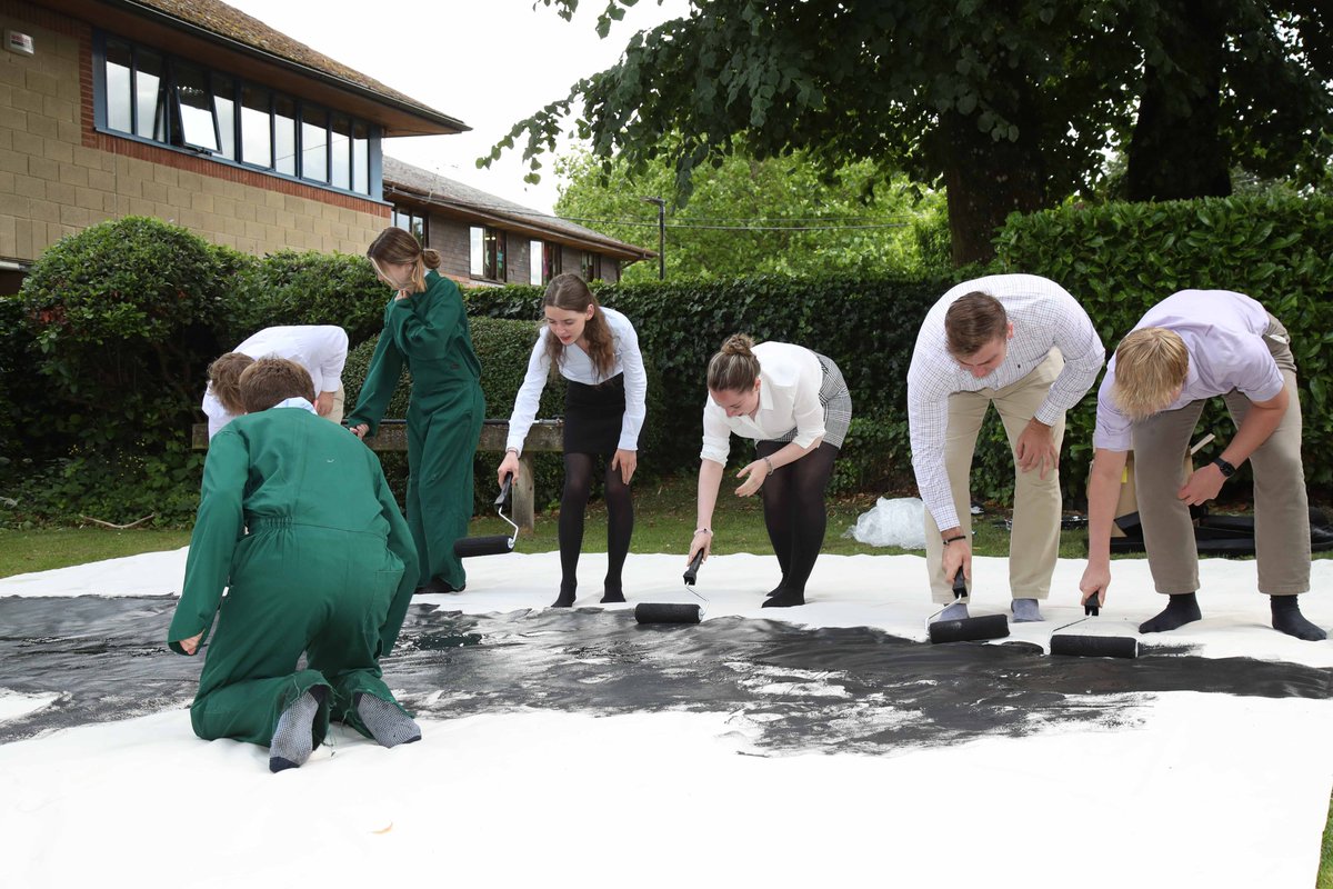 It's a team effort to get everything ready for next week! #SummerFestival2023