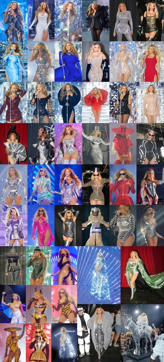 All the outfits Beyoncé worn at the first leg of #RENAISSANCEWorldTour