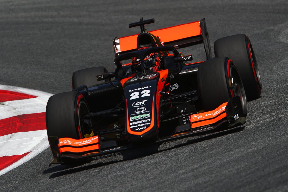 Formula2's tweet photo. Practice ✅

Next up? Qualifying of course! 🤩

#AustrianGP #F2 https://t.co/H11RmIBgSR