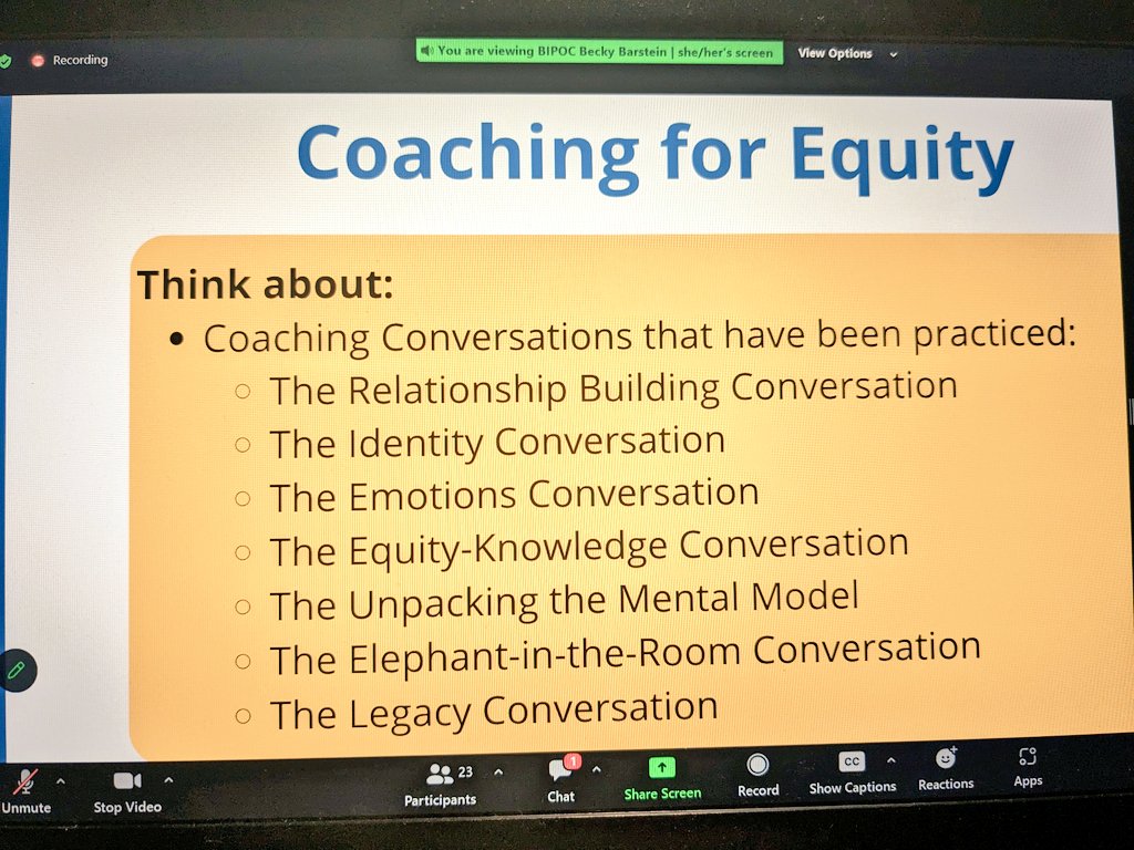 emytomita's tweet image. Last #CoachingForEquity session yesterday. Thank you @brightmorningtm for the learning &amp;amp; rehearsals.#culturallyresponsivecoaching Ready to dismantle #mentalmodels #deficitthinking  with  @judarrah @sweetsouthertea @clynvan1