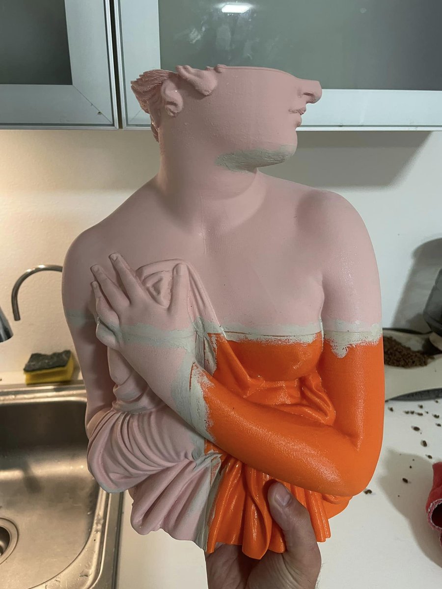 snapmaker's tweet photo. 😍Venus Italica printed by Fabio Ghiringhelli on Snapmaker J1.
Link to model: https://t.co/y3LtvsTFdO
#snapmaker #snapmakerj1 #idex3dprinter https://t.co/YXSGKRWjU0
