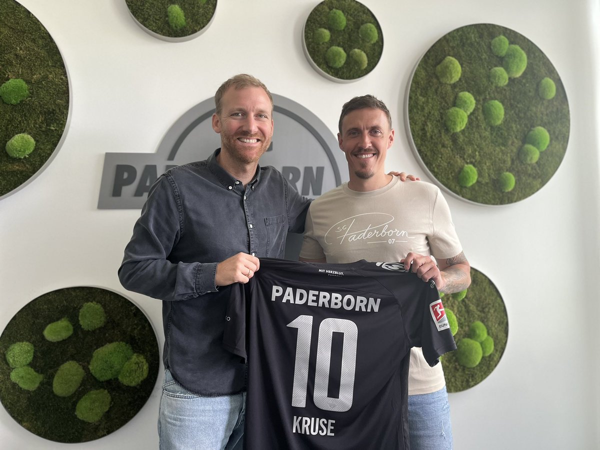 ✍️Bundesliga II takımlarından Paderborn, Max Kruse'yi kadrosuna kattığını duyurdu.