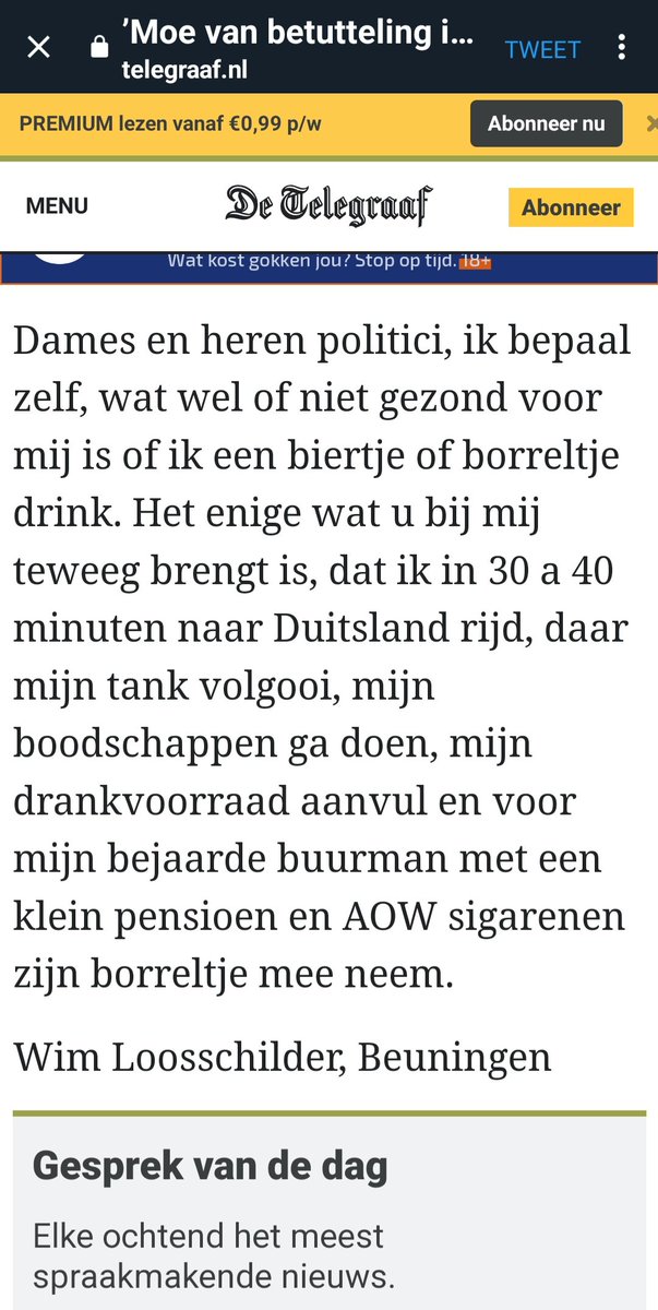 brown_wenden's tweet photo. Precies,.... dat dus ๐ค
Blijf GVD van m'n wijntje af. ๐ฅcheers Twitter
Fijn weekend๐
#alcohol #wijn #drooglegging #betutteling #politiek #terugvolgvrijdag #telegraaf #wijnboer #kutland #rutte #kabinet https://t.co/RAvDxbbFvf