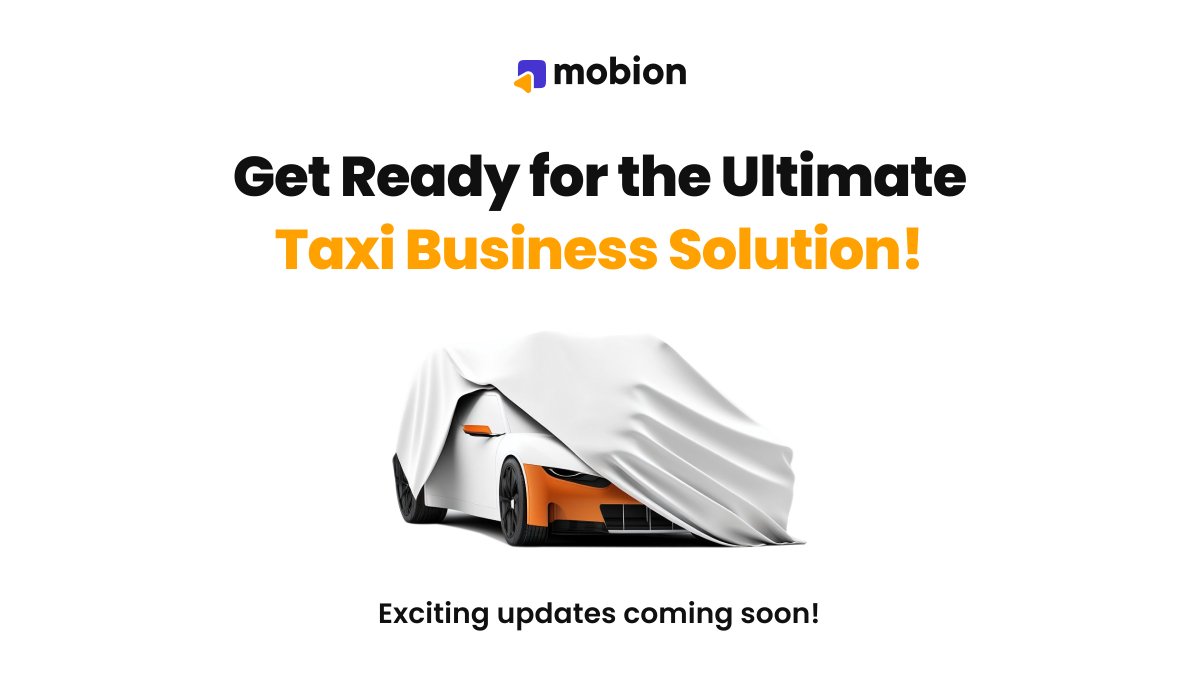Upgrade your taxi business with Mobion! 🚖✨ Follow us for upcoming improvements! We're finalizing our product to meet top quality and functionality standards. Stay tuned for feature updates and improvements! #Mobion #TaxiBusiness #SaaS