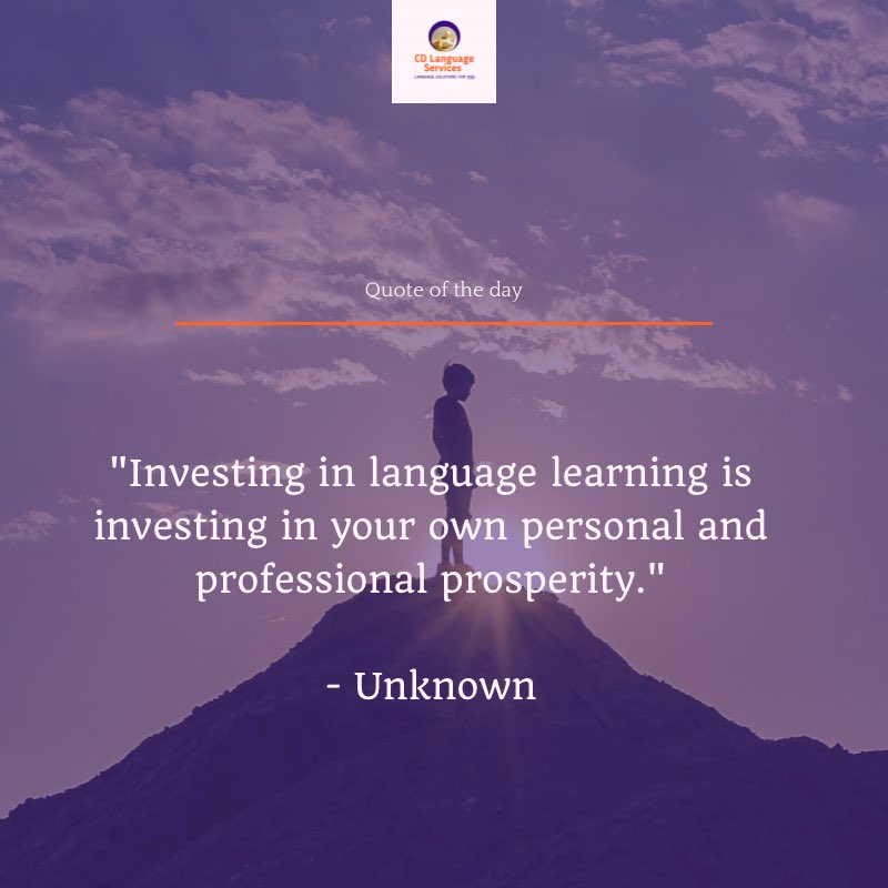 Be inspired and elevated! Make a difference in your life 🙏🏼✨🍀🔥

#LanguageLearning  #teamwork #community #polyglot