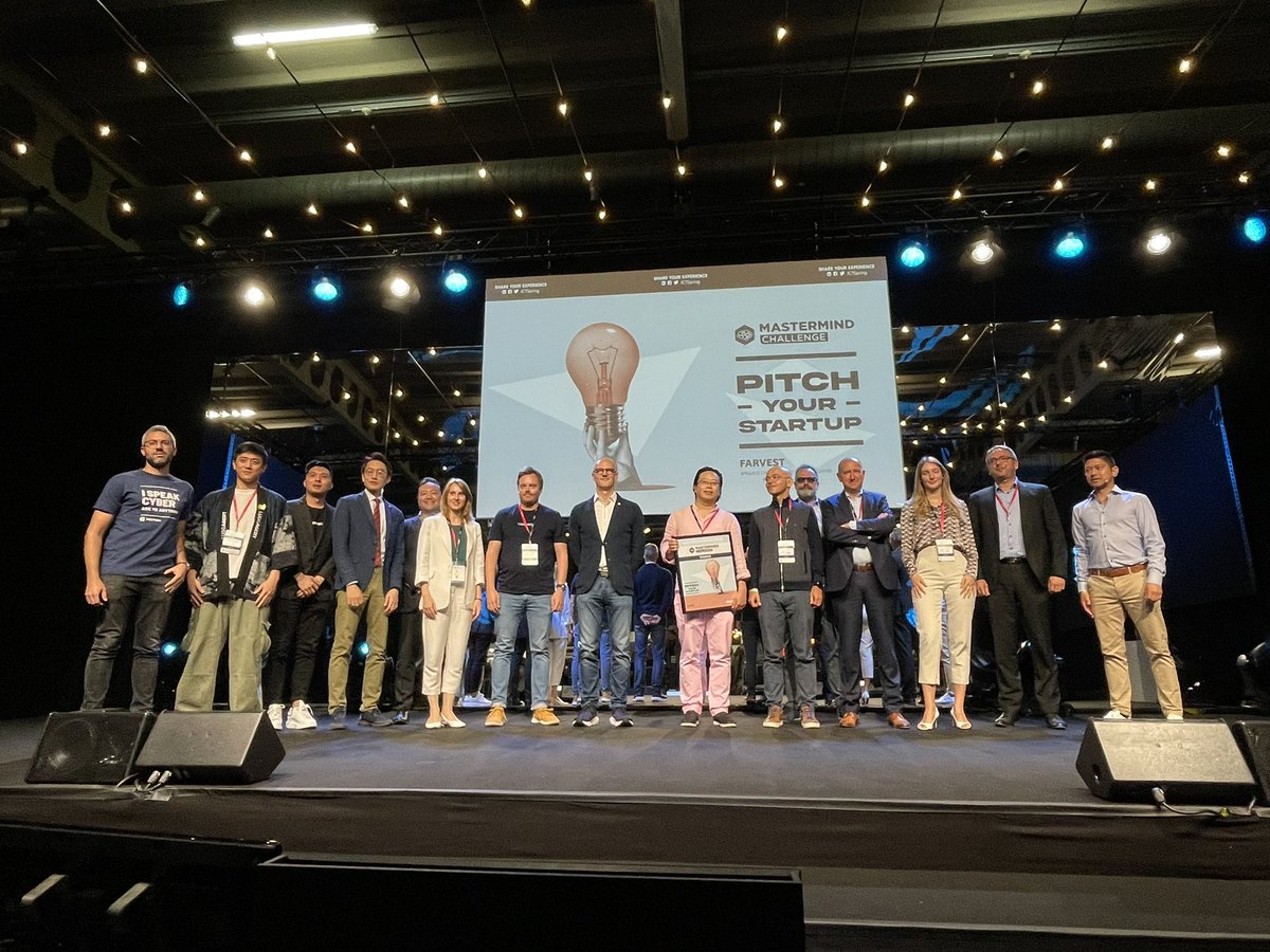 SiliconLux's tweet photo. #ICTSpring2023 🚀 Winner of the Mastermind Challenge at @ICTSpring 2023 Arxy Future Lab!!!
#siliconluxembourg #ICTSpring #technology #innovation #luxembourg https://t.co/319l7Agprl