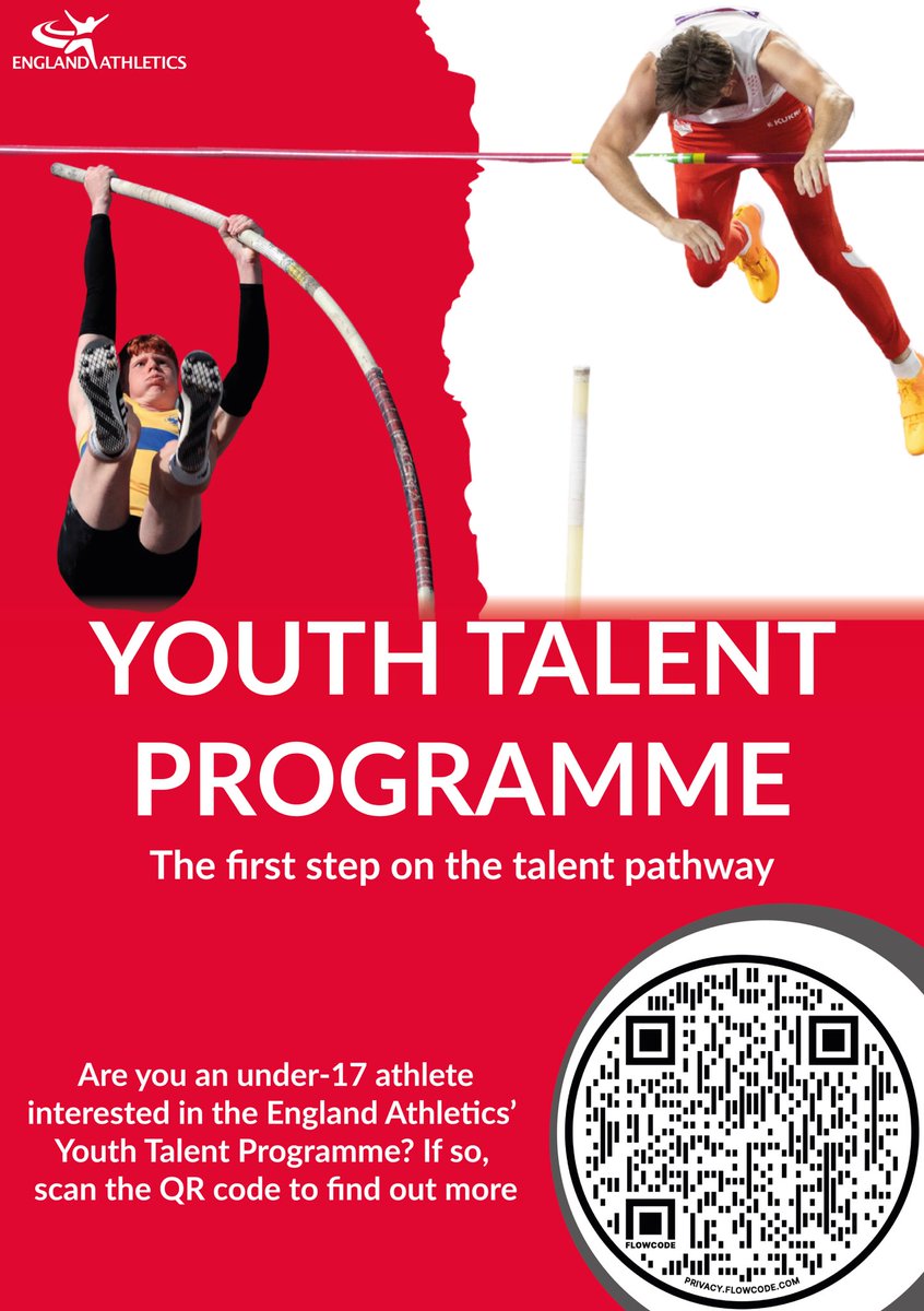 Applications now open, come visit the England Athletics stand in the exhibitor area at Birmingham.. QR code also takes you to the application page