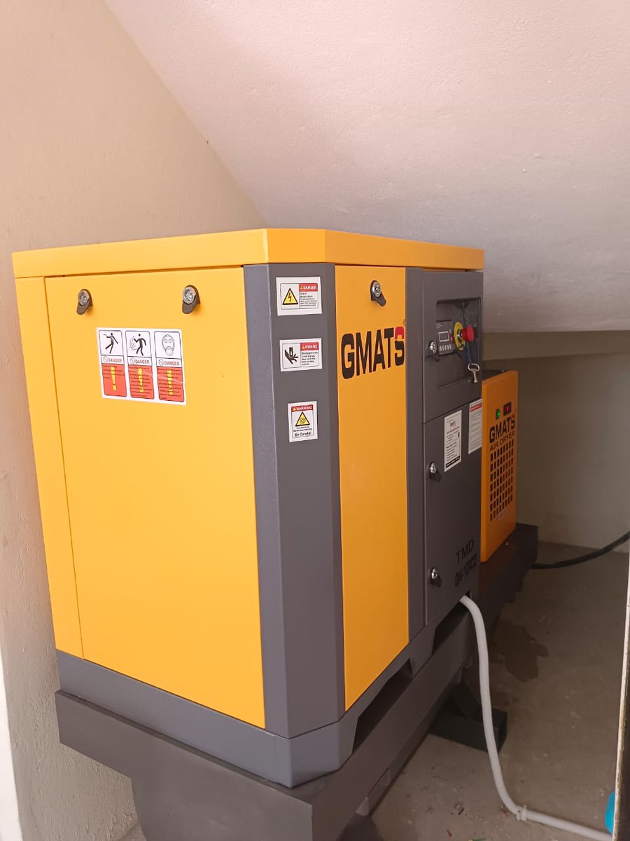 Installation Of Tank Mounted Screw Air Compressor 
#screwaircompressor #dryer #aircompressorservice #aircompressorparts #Pistons #airdryer #filter #airfilters #trend #industrial #industrialsolutions #airsolutions 
#Aadhaar #earthquake #FranceRiots #DelhiMetro #Paris