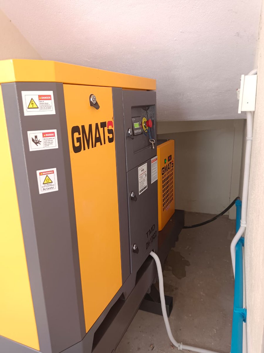 gmatscompressor's tweet image. Installation Of Tank Mounted Screw Air Compressor 
#screwaircompressor #dryer #aircompressorservice #aircompressorparts #Pistons #airdryer #filter #airfilters #trend #industrial #industrialsolutions #airsolutions 
#Aadhaar #earthquake #FranceRiots #DelhiMetro #Paris