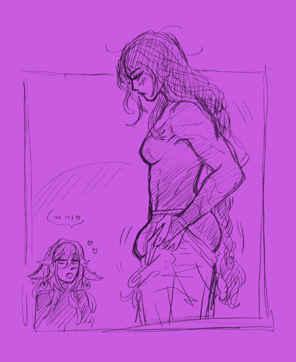 Smootch_'s tweet photo. Wow I had to do these at some point🤷#GenshinImpact #eimiko #YaeMiko #RaidenEi https://t.co/NGY4RuFL2F