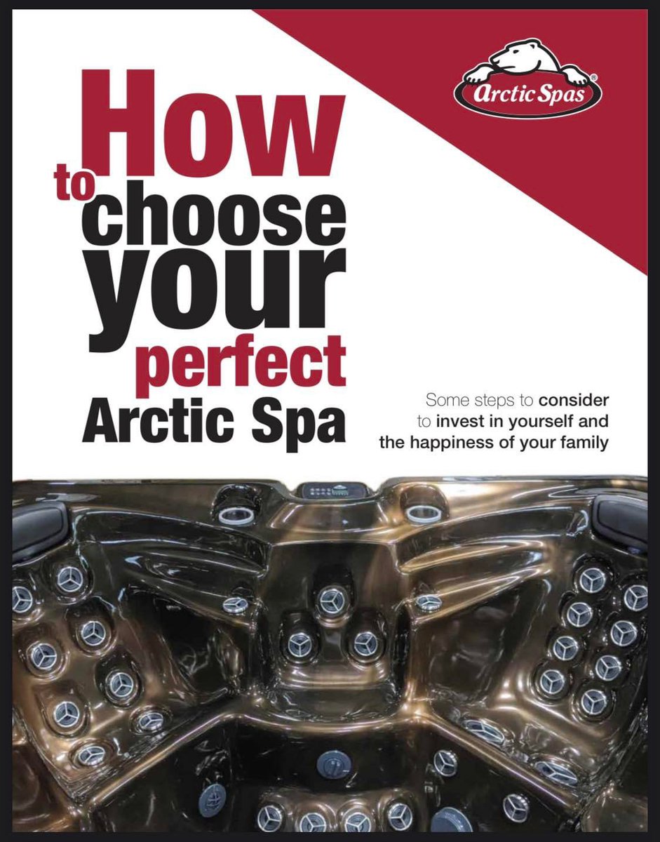 ASKhottubs's tweet photo. 🐻‍❄️ How to choose your perfect Arctic Spa! 

Follow our commonly asked questions and things to consider.

#Kitchener #ArcticSpas #HotTubs #ChooseSpa #CommonlyAskedQuestions
https://t.co/C18cZqdwKW https://t.co/7byxGwfq7Z