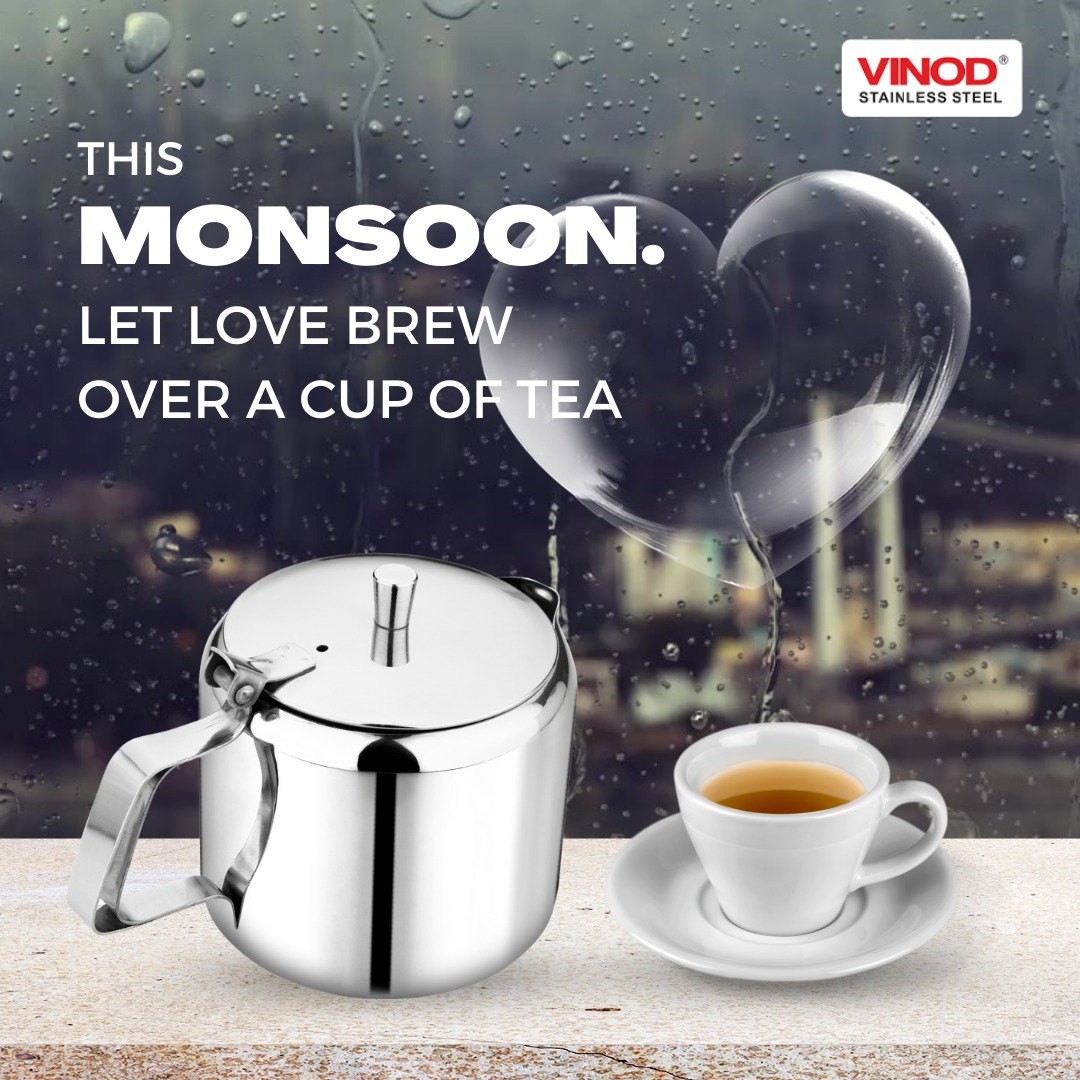 Monsoon is here, enjoy your cup of tea in this beautiful weather.
Shop now: bit.ly/3r4BQdT
.
.
#Vinod #stainlesssteel #tableware #monsoon #monsoonseason #monsoons #monsoondiaries #monsoonvibes #monsoonmagic #evenings #barish #rainyseason☔ #tea #teatime #tealove