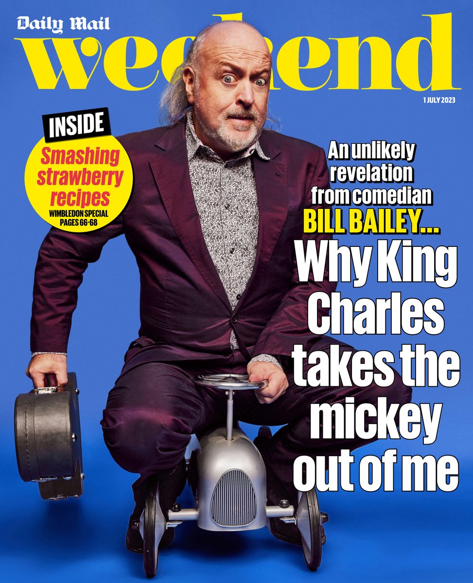Weekend Magazine (@weekendmagazine) on Twitter photo ‘I’ll be asked to dance to Rapper’s Delight forever!’ Comedian Bill Bailey on his #strictlycomedancing legacy in tomorrow’s Weekend: mailplus.co.uk/edition/weeken… <a href="/BillBailey/">Bill Bailey</a> ‘I’ll be asked to dance to Rapper’s Delight forever!’ Comedian Bill Bailey on his #strictlycomedancing legacy in tomorrow’s Weekend: mailplus.co.uk/edition/weeken… <a href="/BillBailey/">Bill Bailey</a>