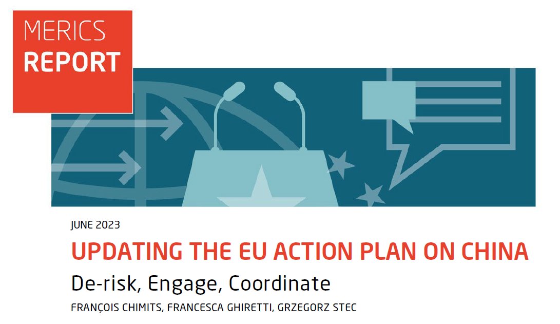 #EU #CHINA REPORT

As #EUCO debates China, check new @merics_eu report

With @ChimitsF & @Fraghiretti we:
📍Assess 2019 Strategic Outlook implementation
📍Propose Outlook's action points update
📍3 policy action baskets: De-risk, Engage, Coordinate

🔗merics.org/en/report/upda…
🧵/8
